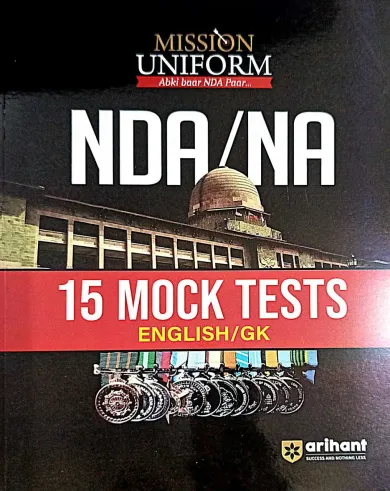 Nda/na 15 Mock Tests English & G.k