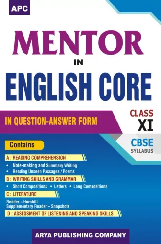Apc Mentor In English Core (In Question Answer Form) Class-11