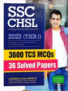 Ssc Chsl (10+2) Tire-1 3600 Tcs Mcqs 36 Solved Paper