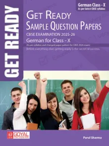 Get Ready German Sample Question Papers For Class-X