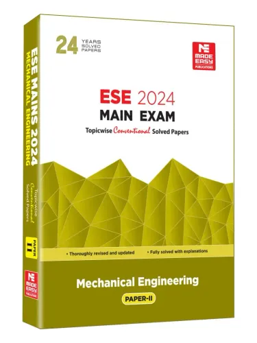 Esc Main Exam 2024 ( Mechanical Engineering ) P-2