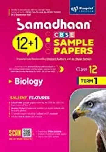 Samadhaan 12+1 CBSE Sample Paper of Biology Class 12 (Term 1) - For 2021-2022 