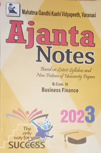 B.com 3rd Year Business Finance (2023)