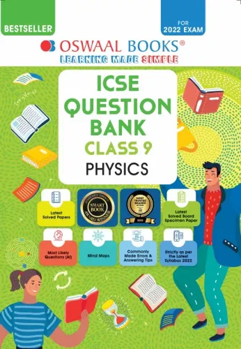 Oswaal ICSE Question Bank Class 9 Physics Book Chapterwise & Topicwise (For 2022 Exam)