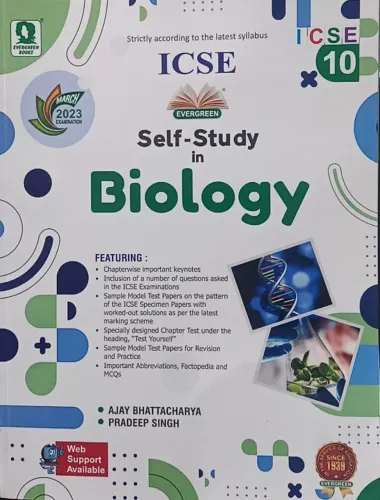 Self Study Icse Biology-10