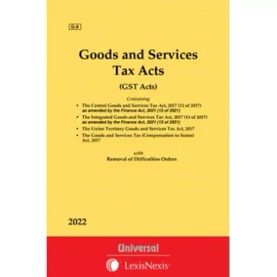 Goods and Services Tax Acts with allied Orders (Containing 4 Acts)