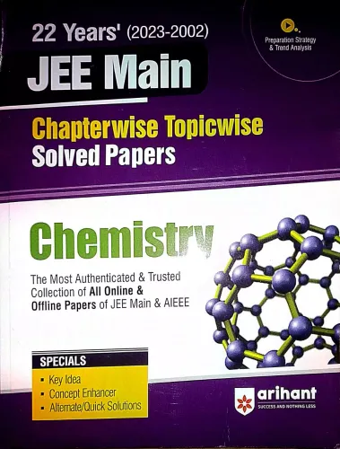 22 Year Jee Main Chemistry Solved Papers