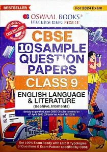 Cbse 10 Sample Question Papers Eng Lang.&Lit.-9 (2023-2024)
