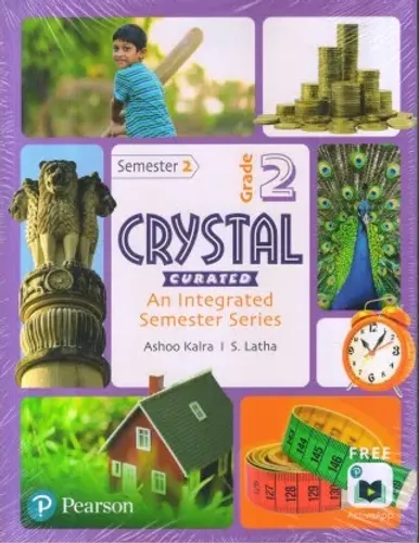 Crystal Semester 2 (Integrated Semester Series) | Course Book & Practice Book Combo| For CBSE Class 2 by Pearson 