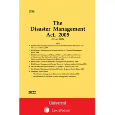 Disaster Management Act, 2005 along with Allied Rules