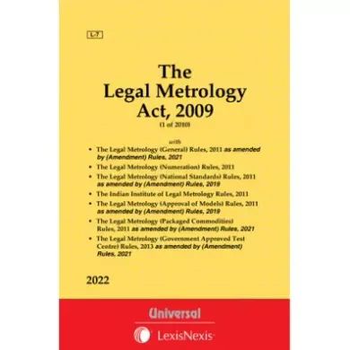 Legal Metrology Act, 2009 along with Allied Rules