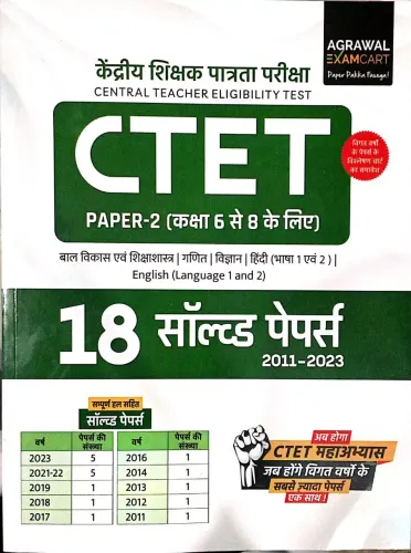 Ctet Ganit Vigyan Paper-2 (6-8) 18 Solved Paper