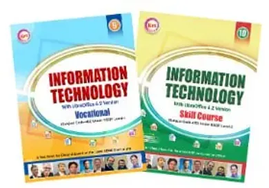 Information Technology (libre Office 6.2) Skill Course Level-2 for class 10 Latest Edition 2024