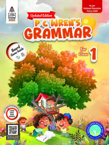 Updated Edition P C Wren’s Grammar for Class 1 with Board game (9789369584703) - N D V Prasada Rao