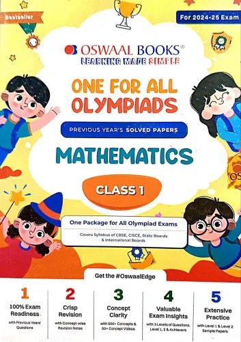 One For Olympiad Class-1 Mathematics {2024}