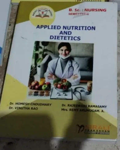 Bsc Nursing Sem-2 Applied Nutrition And Dieteics