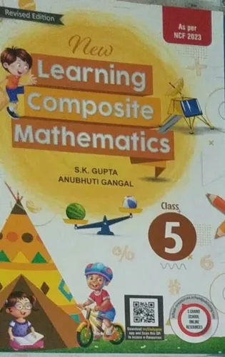 New Learning Composite Mathematics for class 5 Hindi Latest Edition 2024