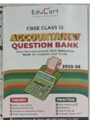 Cbse Question Bank Accountancy-12 (2025-26 )