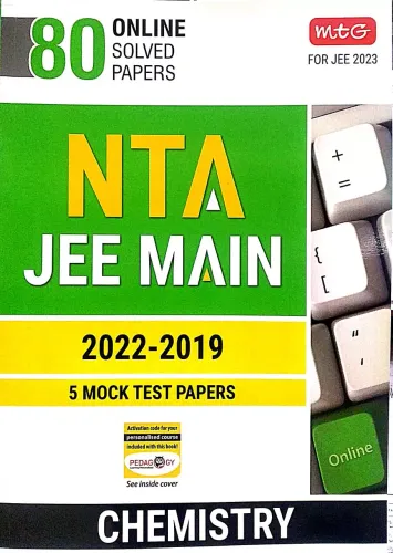 NTA JEE MAIN CHEMISTRY 2022-2019 5 MOCK TEST PAPERS 