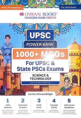 Upsc Power Bank 1000+mcqs Science & Technology