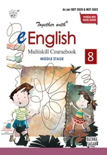 'Together with' e-English Multiskill Coursebook Class 8 Physical With Digital Edition for Session 2026-27 (CBSE)