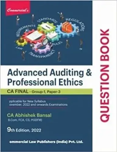Advanced Auditing & Professional Ethic QUESTION BOOK