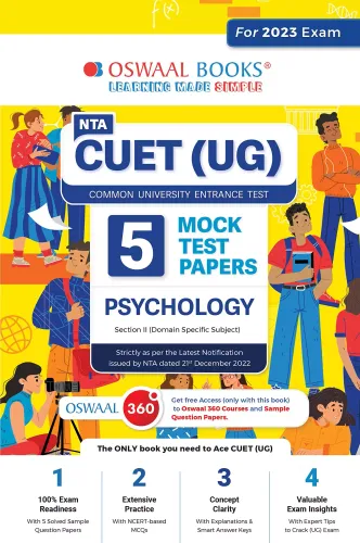 Nta Cuet (ug) 10 Mock Test Sample Question Papers Psychology-2023