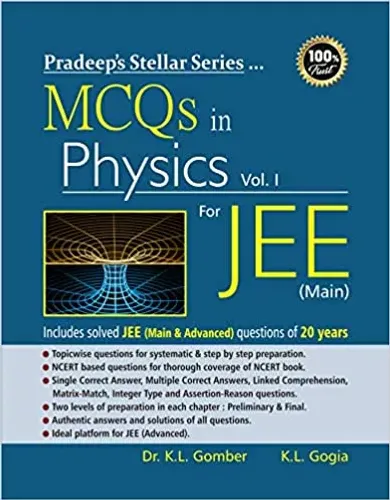 Pradeep's Stellar Series MCQs in Physics for JEE (Main): Vol. 1, 2021 Paperback – 16 February 2021