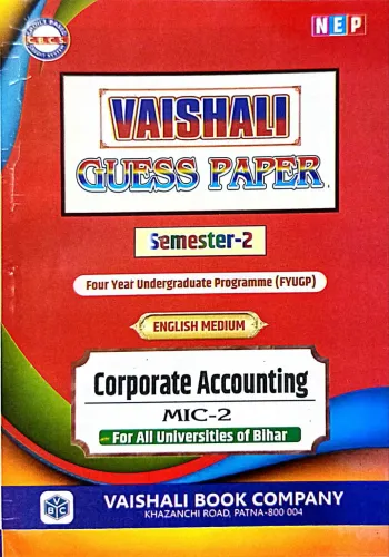 Guess Paper Corporate Accounting mic-2 Sem-2 {em}