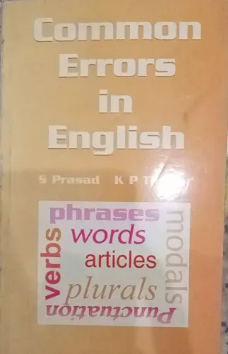 Common Errors In English