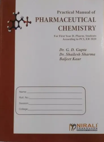 Practical Manual Of Pharmaceutical Chemistry