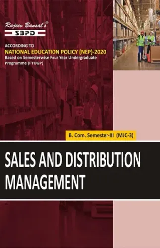 NEP Sales and Distribution Management B. Com. 3rd Sem (MJC-3)