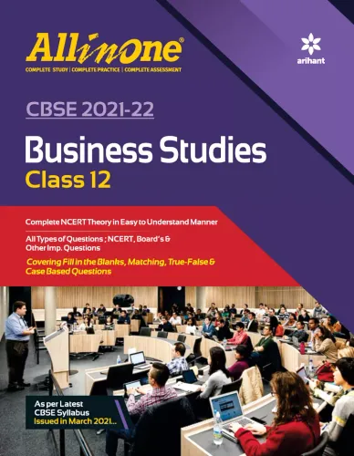 CBSE All In One Business Studies Class 12 for 2022 Exam (Updated edition for Term 1 and 2)