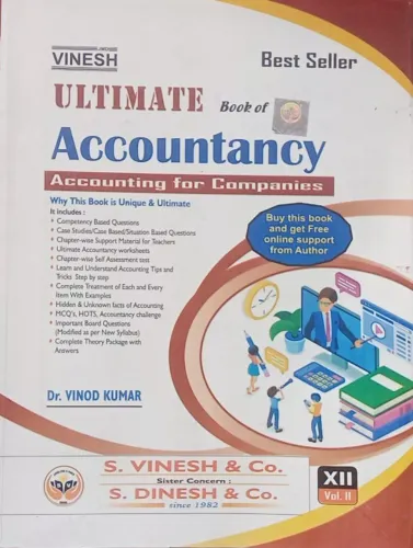 Ultimate Book Of Accountancy Class -12 (vol-2)