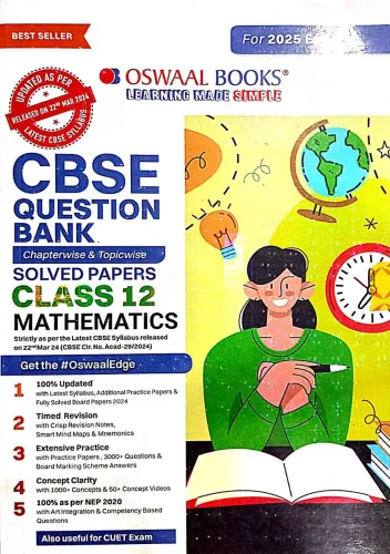 Cbse Question Bank Solved Papers Mathematics-12(2024-2025)