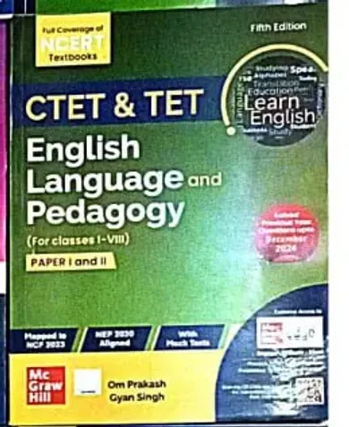 Ctet & Tet English Language & Pedagogy {1-8}