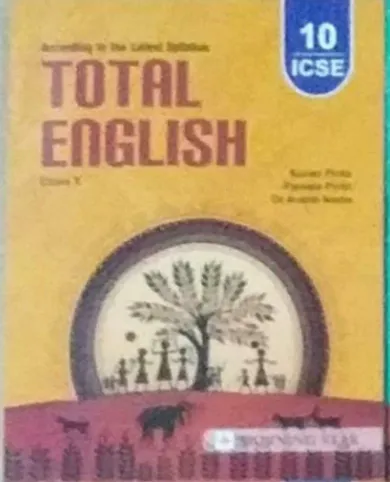 Total English ICSE for class 10 Latest Edition 2024