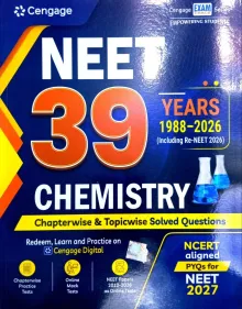 NEET 39 Years (1988-2026) Chemistry Chapterwise & Topicwise Solved Questions