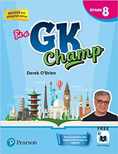 Be a GK Champ Grade|Class 8| By Pearson Paperback