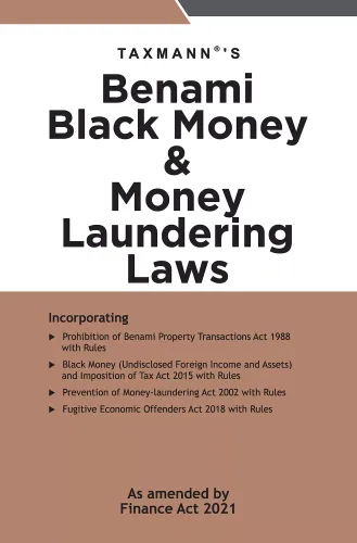 Benami Black Money & Money Laundering Laws