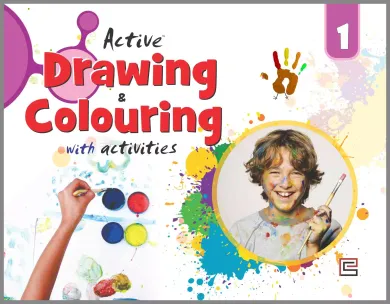 ACTIVE DRAWING & COLOURING WITH ACTIVITIES CLASS -1 