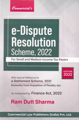 E-Dispute Resolution Scheme, 2022