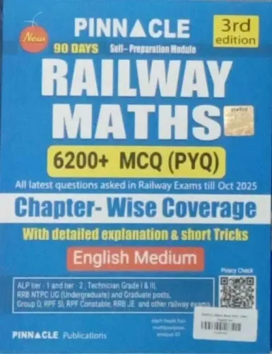 90 Days Railway Maths 6200+ Mcq (pyq) Chapterwise (E)