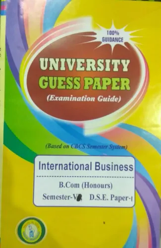 International Business B.com (honours) Sem-5 Dse-1