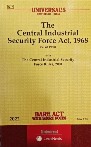 Central Industrial Security Force Act 1968