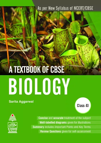 A Textbook Of Cbse Biology For Class 11 (For 2020-21 Exam)