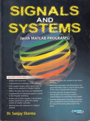 Signals And Systems (With MATLAB PROGRAMS)