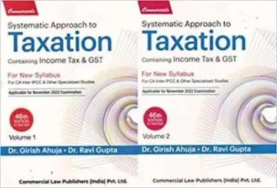 Systematic Approach to Taxation  (Set of 2 Vols.)