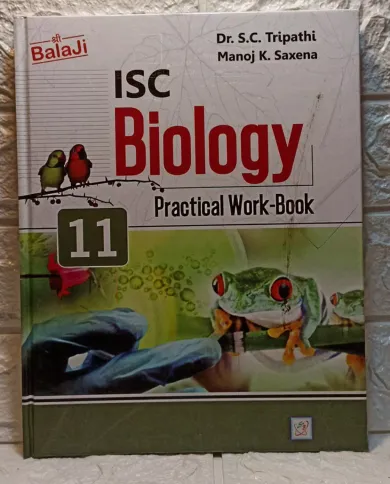 Isc Biology Practical Work Book- 11 Hard cover