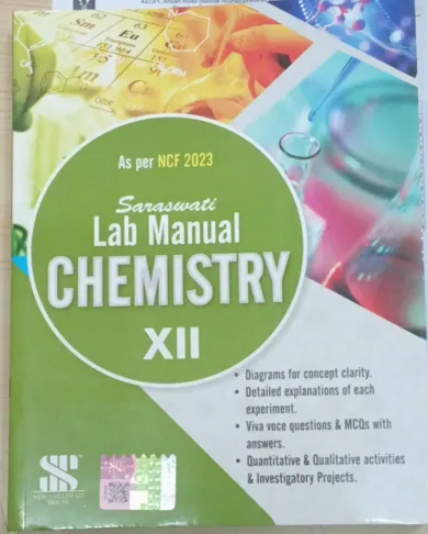 Lab Manual Chemistry-12 (PB) Latest Edition 2024